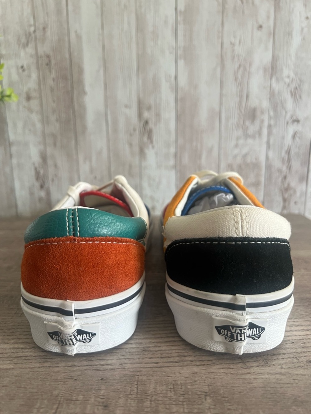 Vans Era Patchwork Colorblock Canvas Low Top Sneakers Unisex M5.5 W7 - Picture 4 of 7